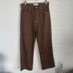 NWOT Reformation Cary Chocolate Jean Size 28